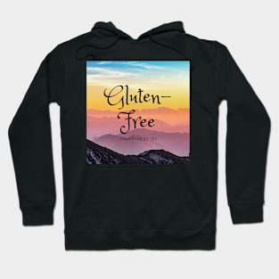 Happiness Is Gluten-Free - Hazy Mountains Hoodie